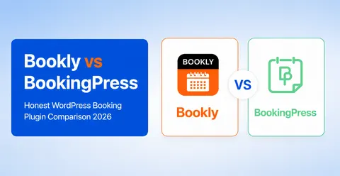 Bookly vs BookingPress 2026: An Honest WordPress Booking Plugin Comparison