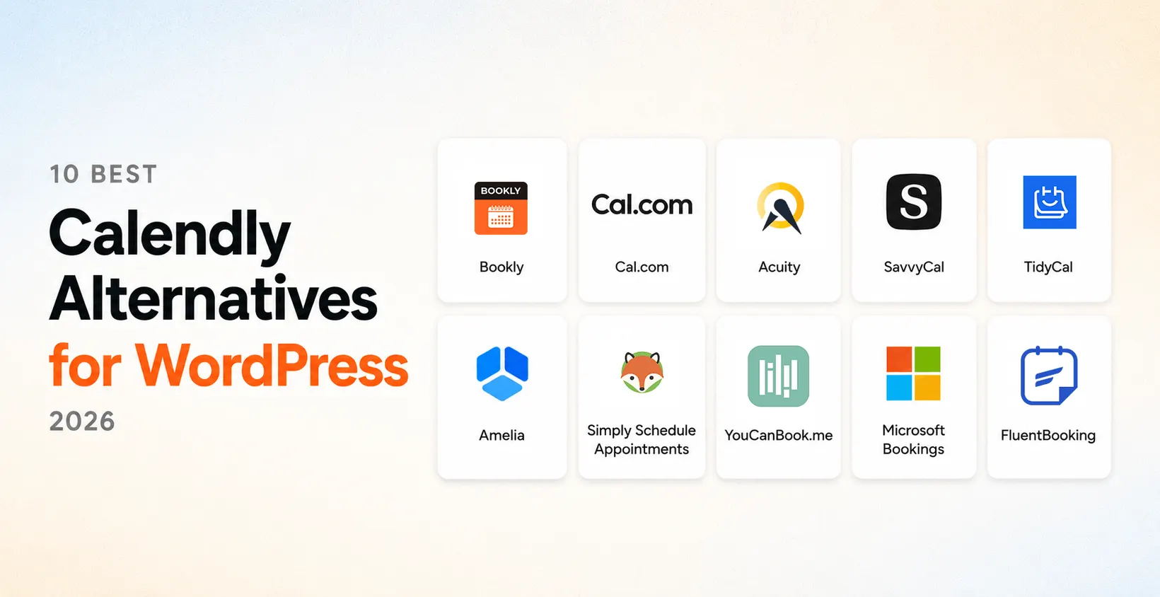 10 Best Calendly Alternatives for WordPress in 2026