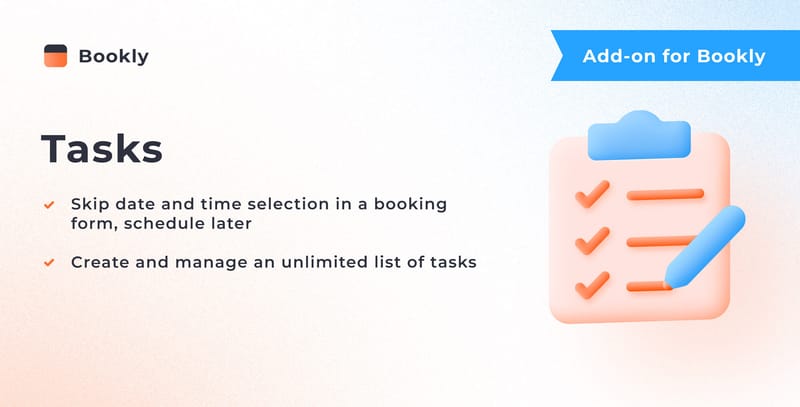 Bookly Tasks (Add-on)