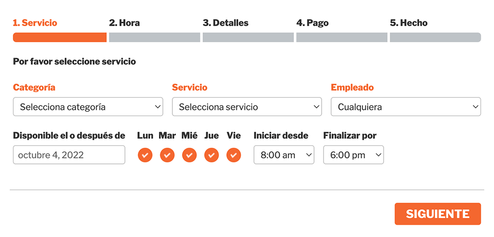Prise en charge multilingue dans Bookly